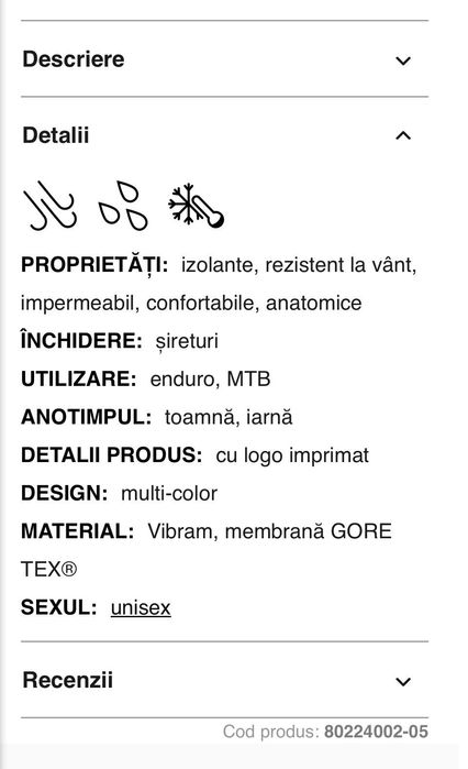Ghete Enduro MTB  Northwave Multicross Mid GTX Gore-Tex
Culo
