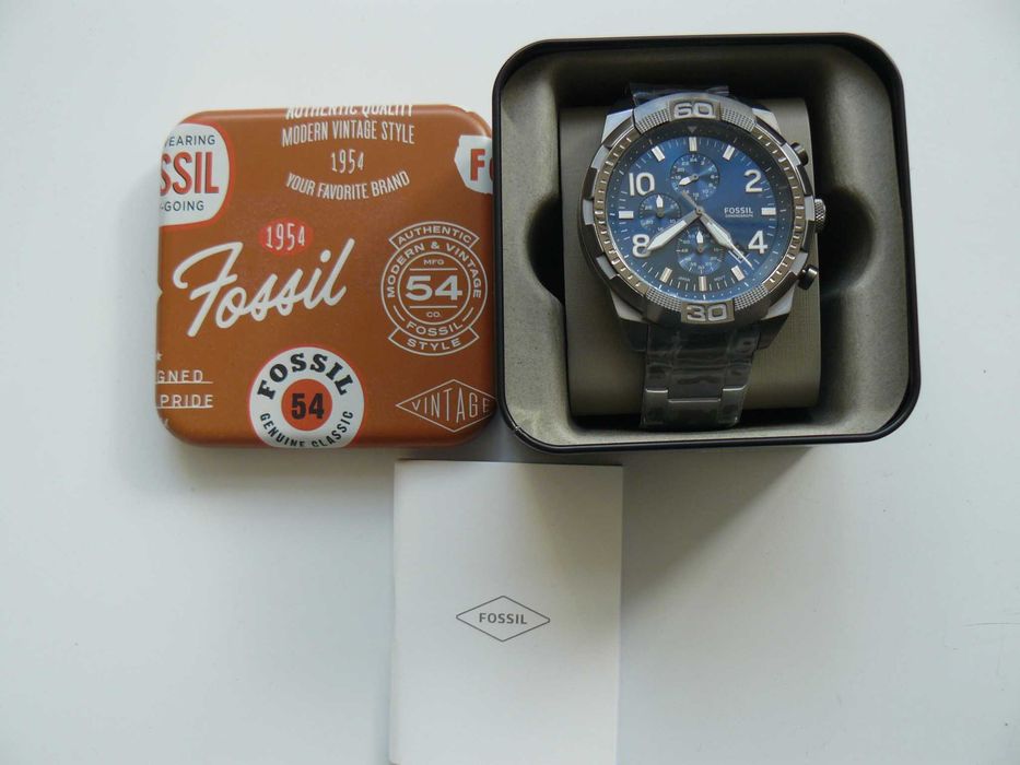 Ceas Barbati FOSSIL BRONSON FS5711 CHRONOGRAPH Quartz Nou In Cutie
