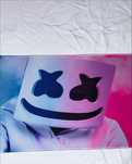 mouse pad figurina fornite marshmello