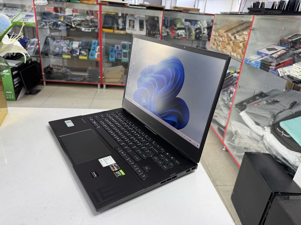 Hp omen ddr5 16/512 ryzen 7 6800H 4 kun ishlagan RTX 3050 videokarta