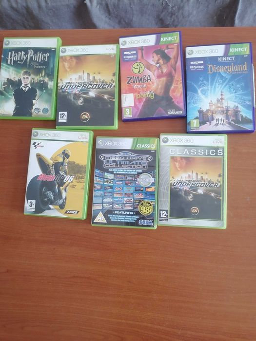 Xbox 360 nefuncțional + 32 jocuri