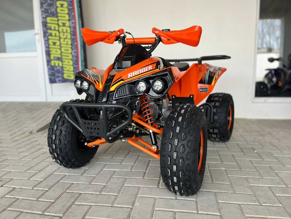 Atv Ranger 8" 125cc 4T benzina portocaliu semi-automat