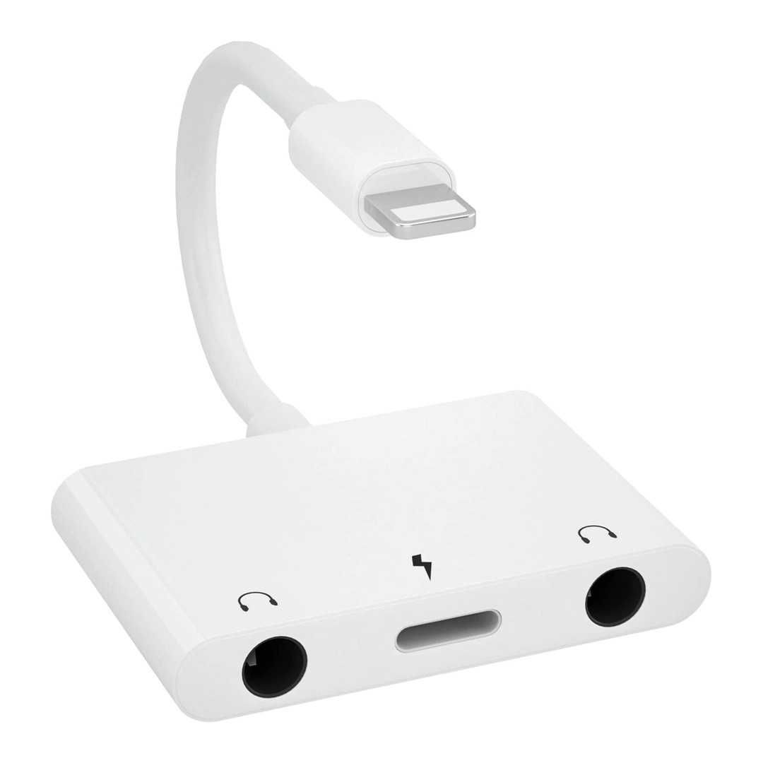 Adaptor mufă pentru căști  Aux Audio Splitter iphone