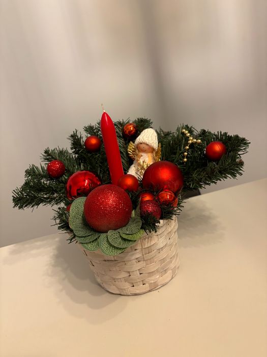 Aranjament pentru masa de Crăciun