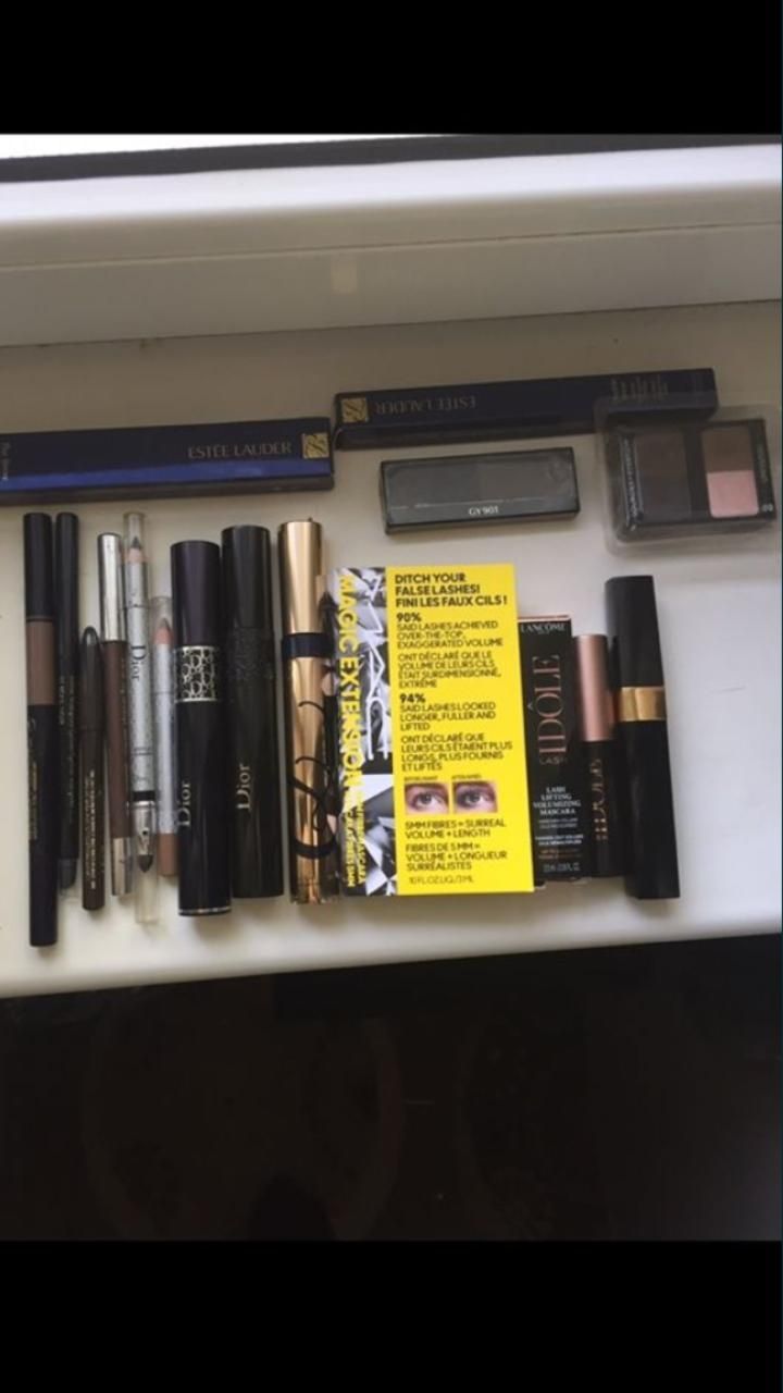 Estee lauder,bobbi brown,dior,dolce&gabbana,tomford,mac,chanel lamer!