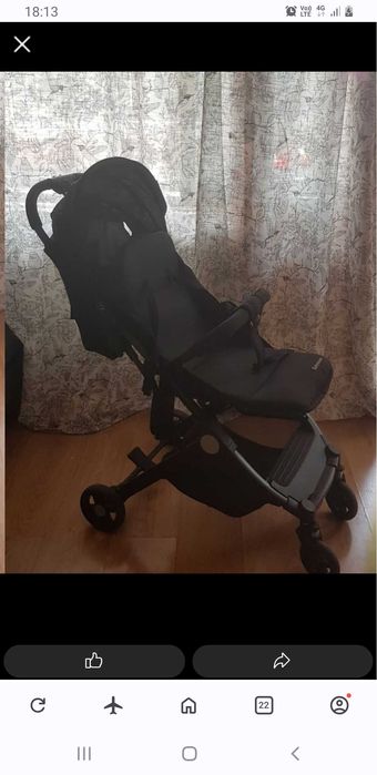 Carut 3 in 1 pliabil, sport