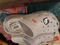 Papuci fete Hello Kitty Noi cu eticheta marime 32 22.5 cm