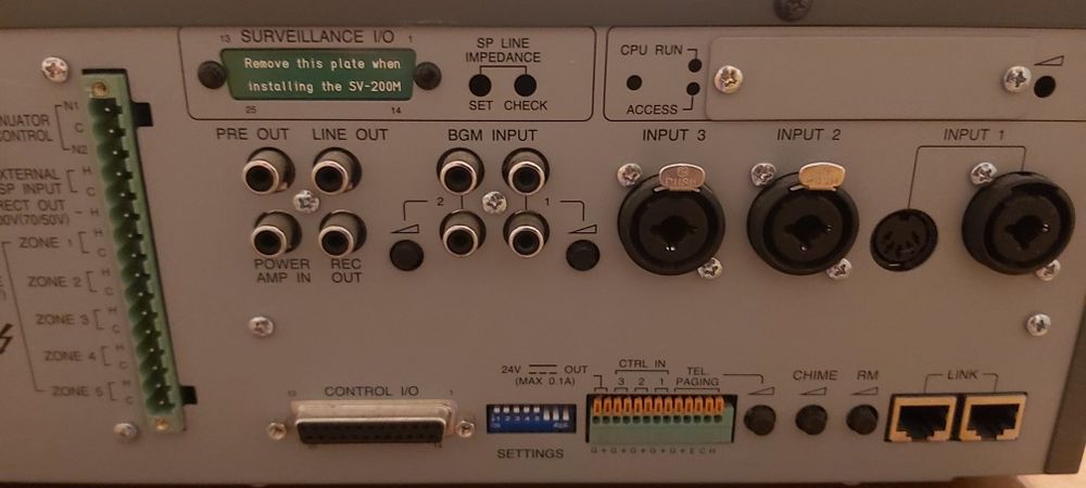 Vând amplificator de sistem TOA VM-2240