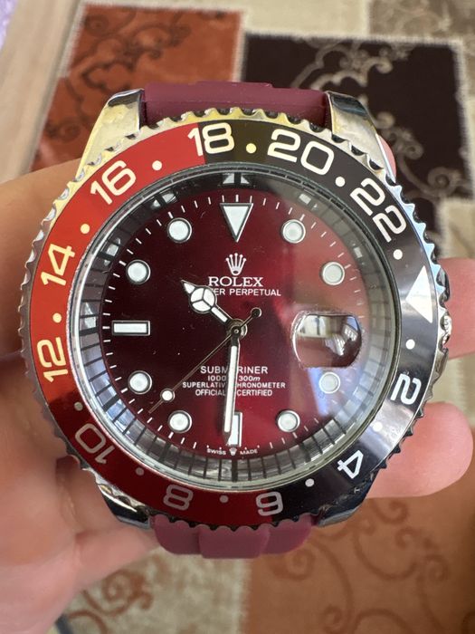 Часовник Rolex red