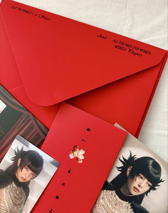 JENNIE - Ruby album (red) k-pop blackpink