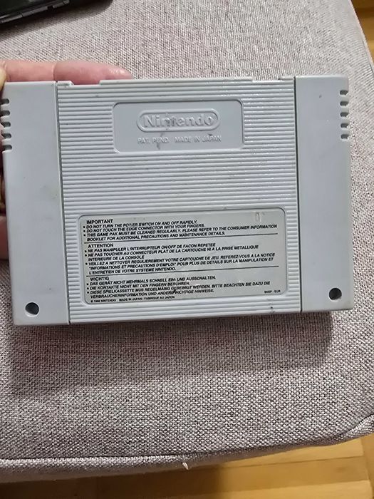 joc nintendo snes Super Soccer Super Nintendo NES SNES