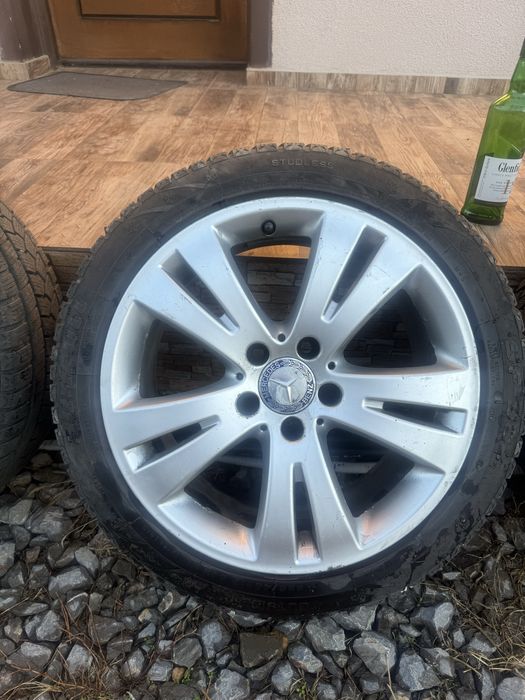 Джанти 17” 5•112 от w204 с много добри гуми