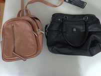 Geanta piele si rucsac impecabile