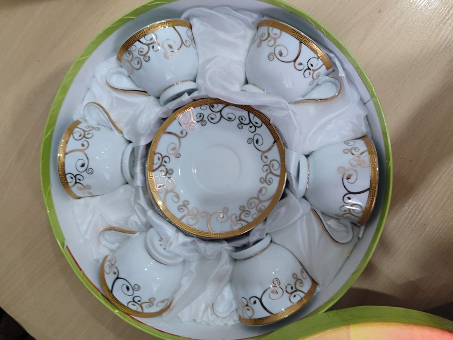 Сервиз, сервировочное блюдо, блюдце для лимона