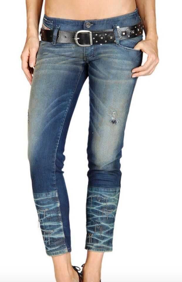 Дамски дънки Diesel Matic-K2 Slim Blue Denim Stretch Jeans Size 24