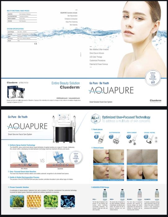 Aparat Cluederm Aquapure