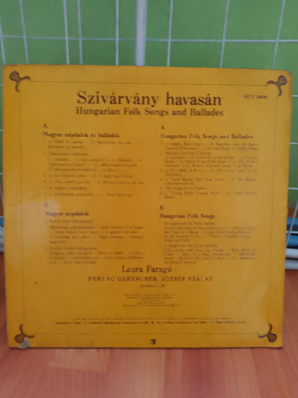 Vinil disc ungurești