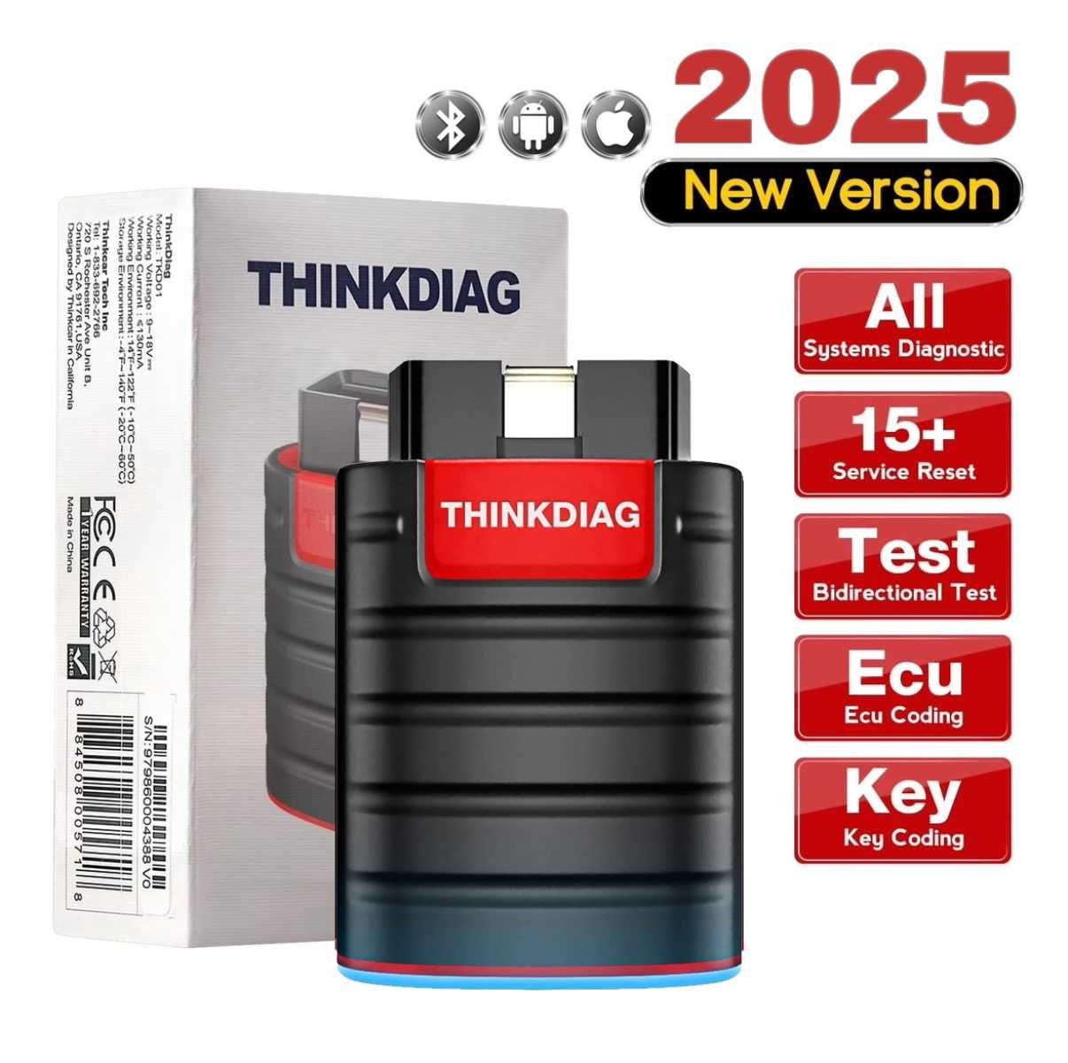 НОВО 2025! Launch Thinkdiag X431 автодиагностика