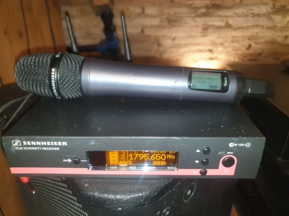 Boxe active HK Linear5 112FA 1200w/Sennheiser EW100G3/E945