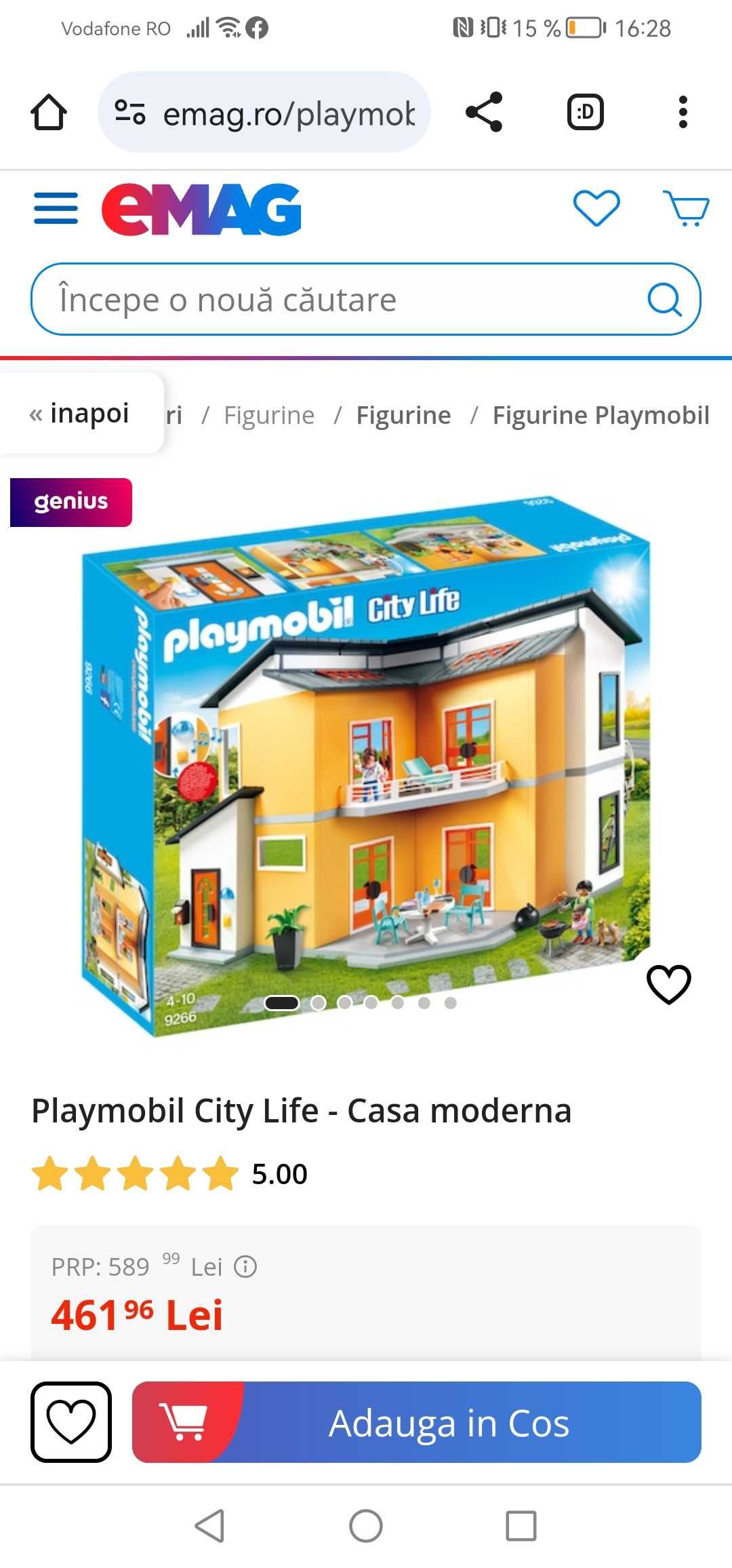 Casa mare playmobil moderna