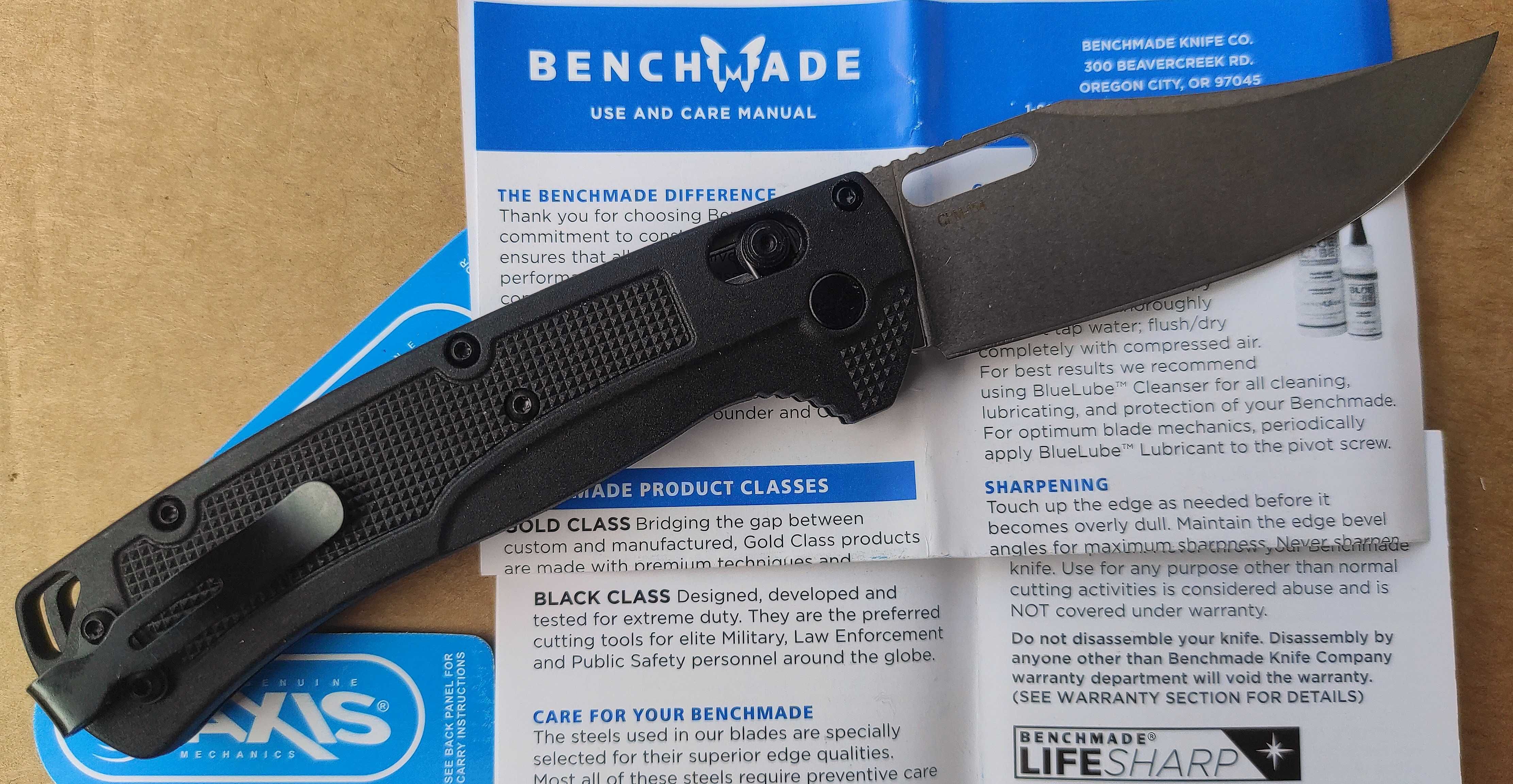 BENCHMADE 15535 Сгъваем нож CPM154