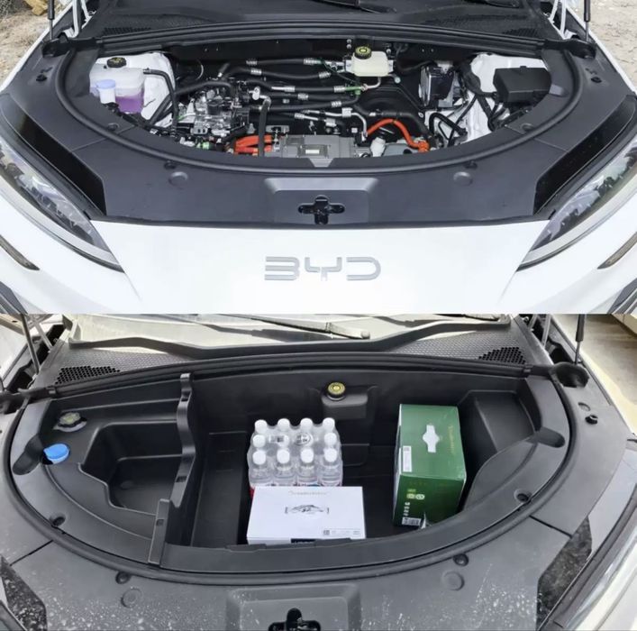 Byd song plus ev багажник