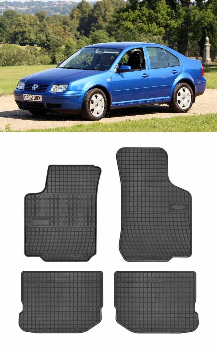 Гумени стелки Frogum съвместими с Skoda  Seat  VW (1997-2010)