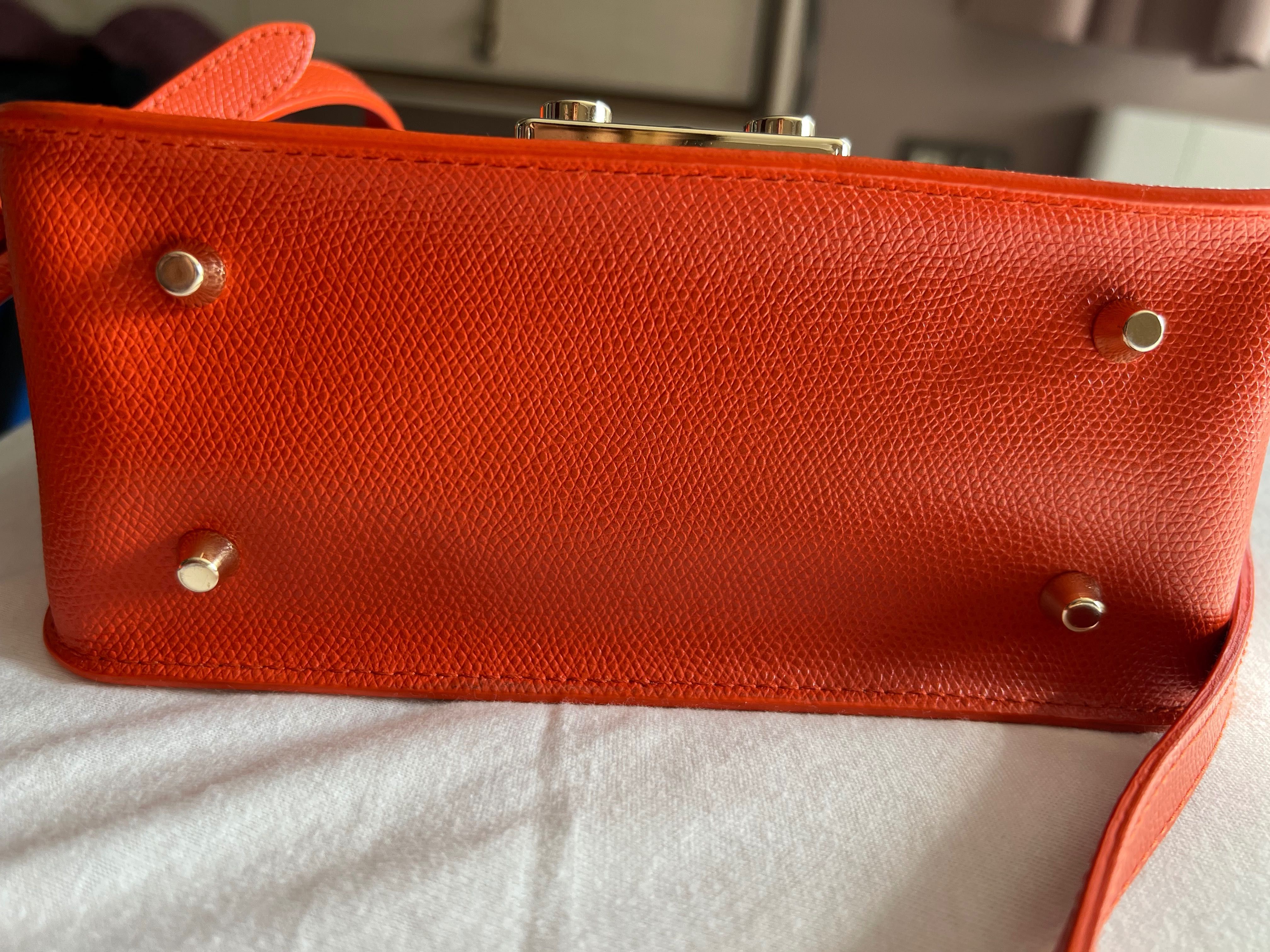 Чанта Furla оранжева