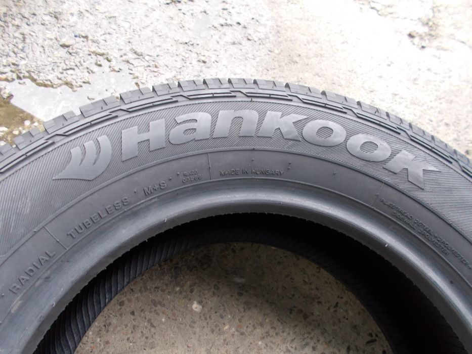 2 anvelope M+S 225 65 16 Hankook profil 8,5mm ca noi