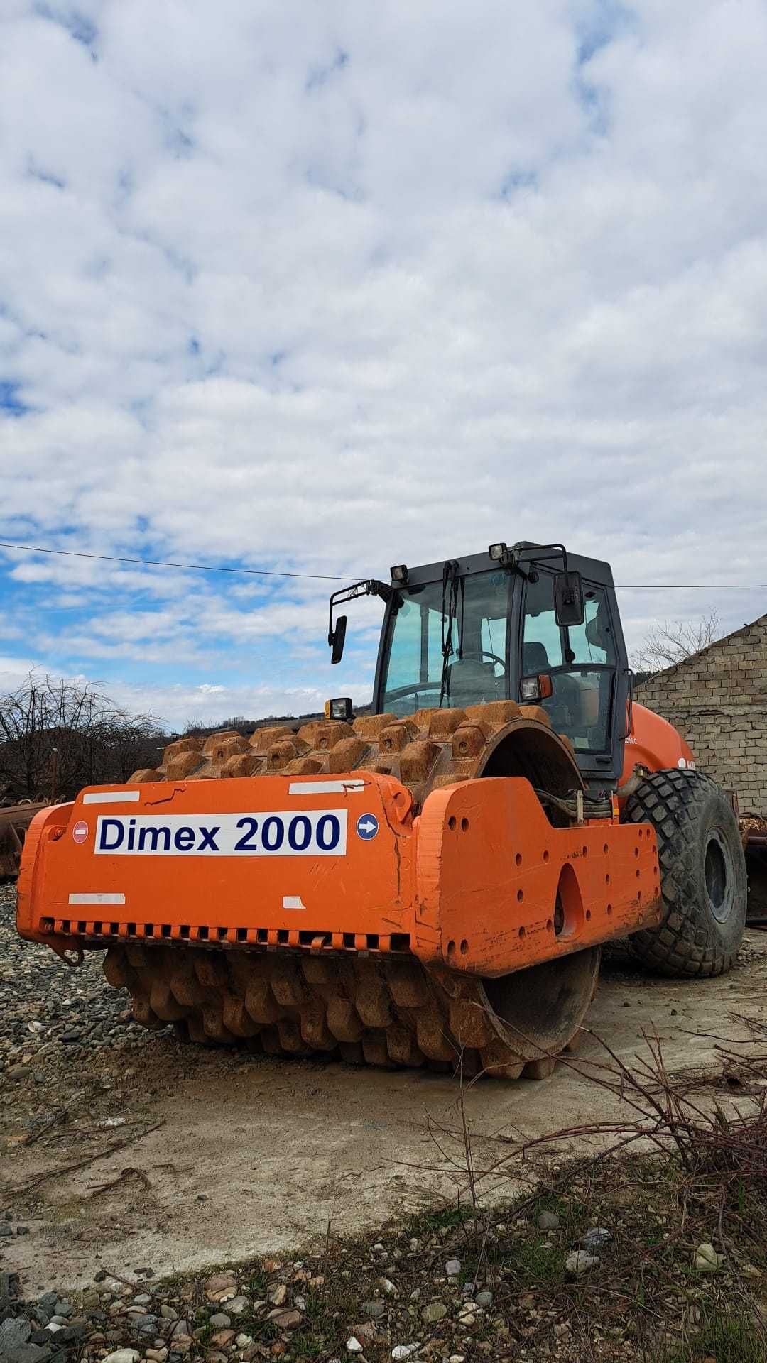 Cilindru compactor HAMM 3520 HT cu manta picior de oaie