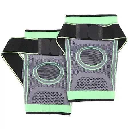 Комплект от 2 броя Спортни Наколенки с регулируеми връзки, Еластични