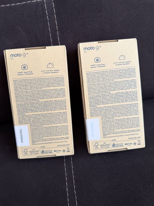 Чисто нови Motorola G35 128gb 5G с две години гаранция