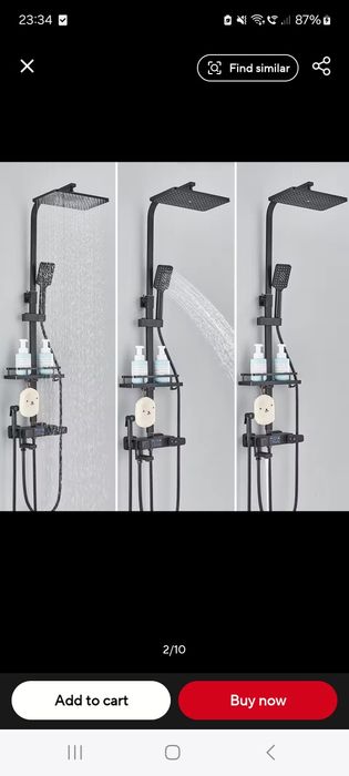 Coloana de Dus Smart, Display LED