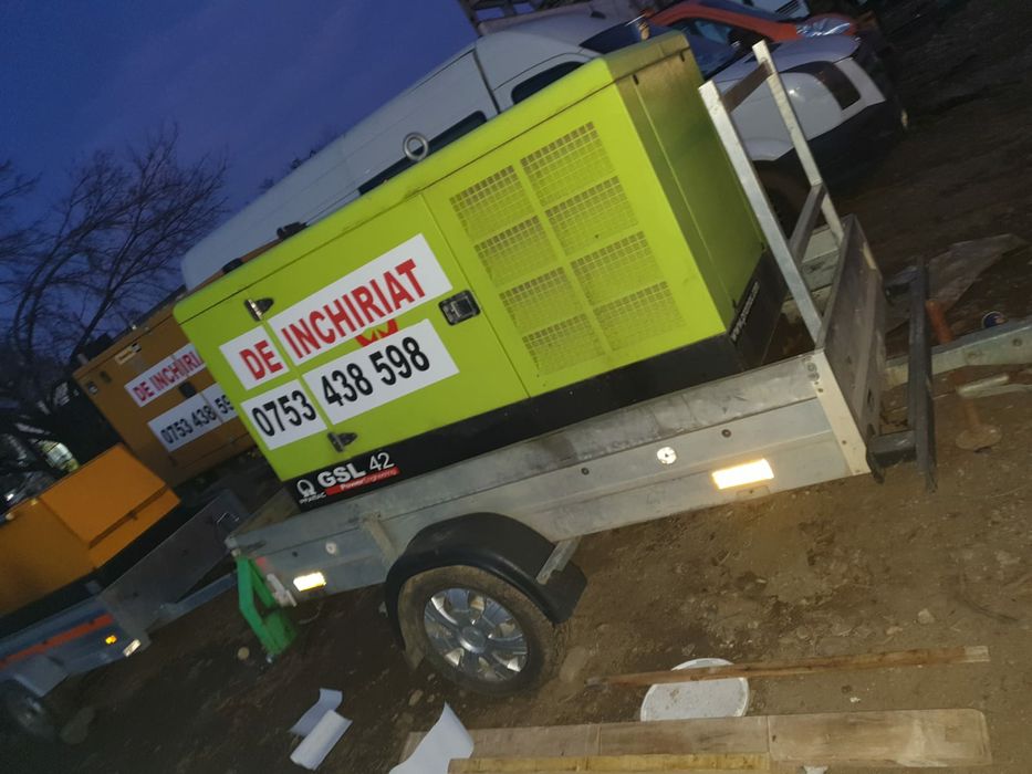 De inchiriat generatoare de la 20 kva 250 kva bucuresti si constanta
