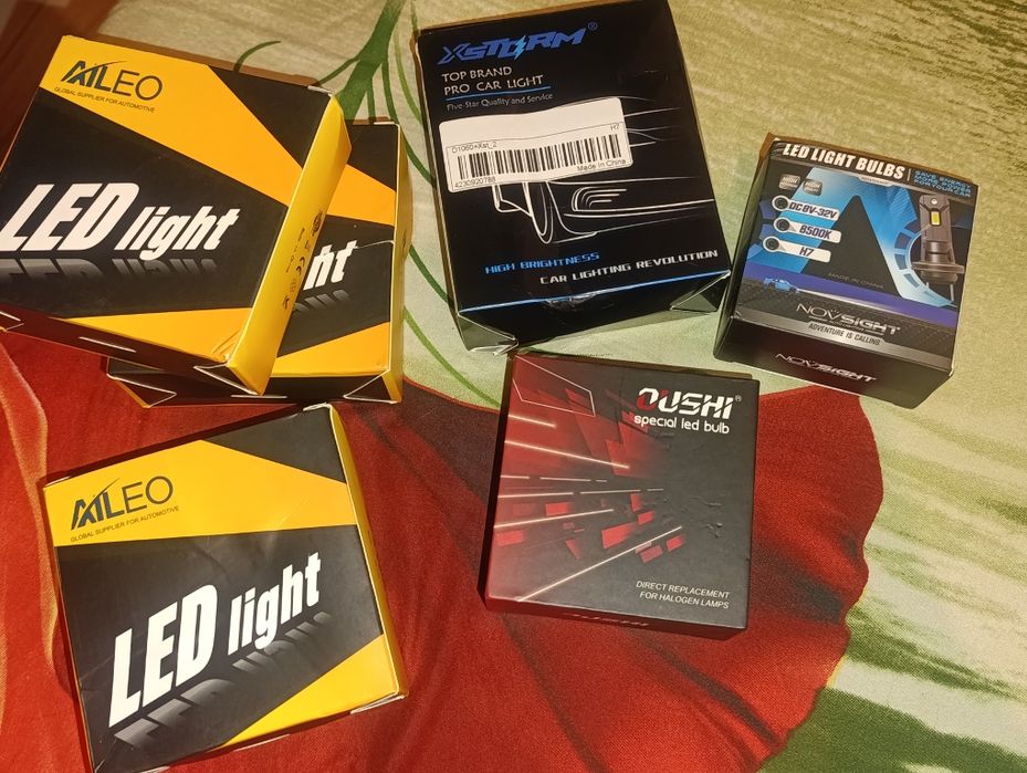 Becuri LED H7 luminoase