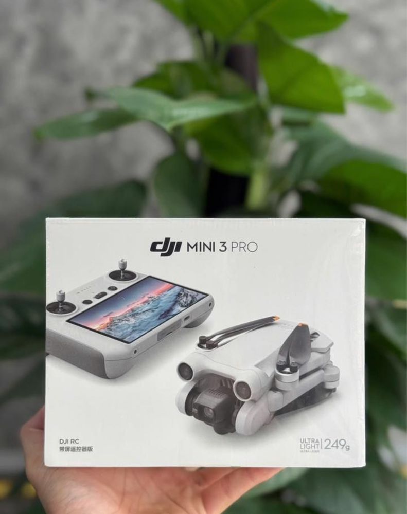 Запечатанный Dji Mini 3 Pro + (RC-N2)