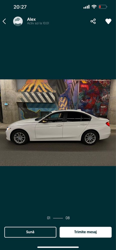 BMW F30 2012 motor 2l diesel 219000 km