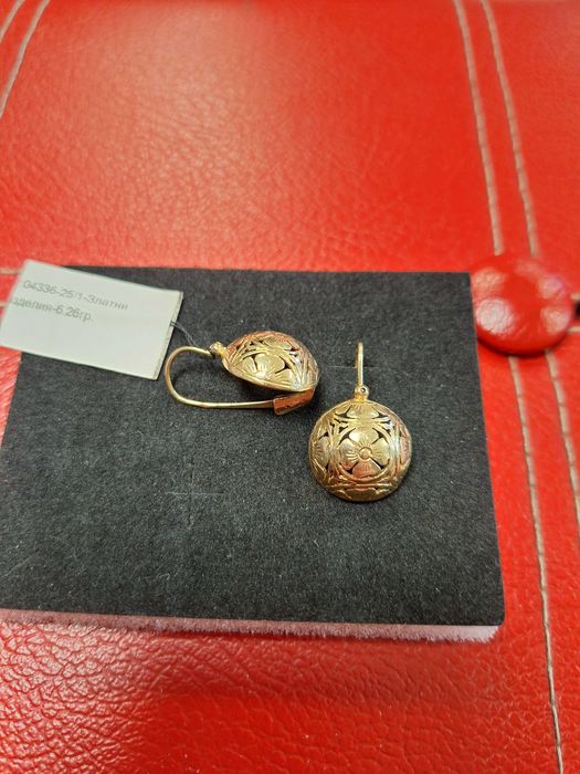 Дамски златни обеци - 6,26 гр.