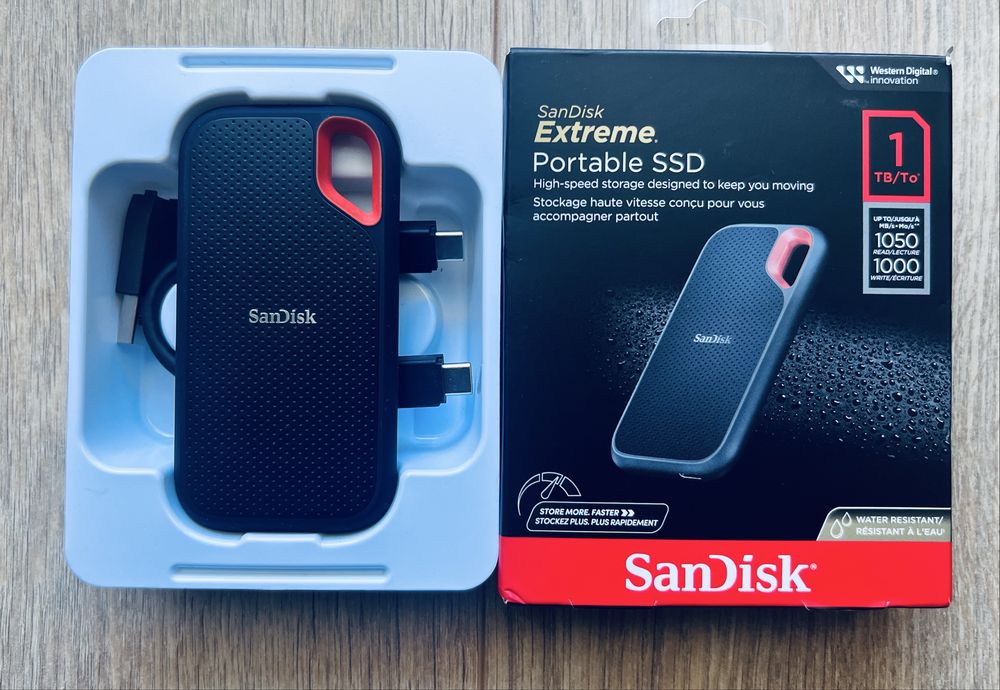 SanDisk Extreme Portable SSD - 1TB- външен диск