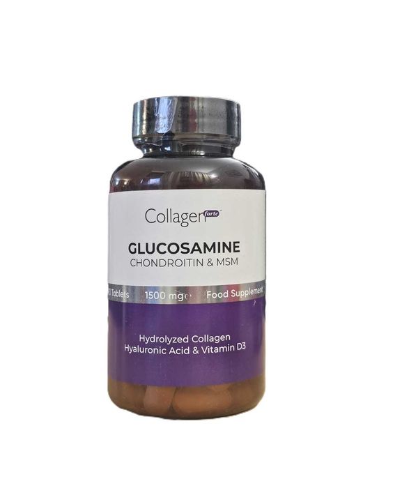 Collagen Forte Glucosamine MSM за стави кости хрущяли 90 табл