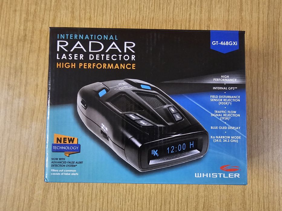 Радар детектор с вграден GPS Whistler GT-468GXi