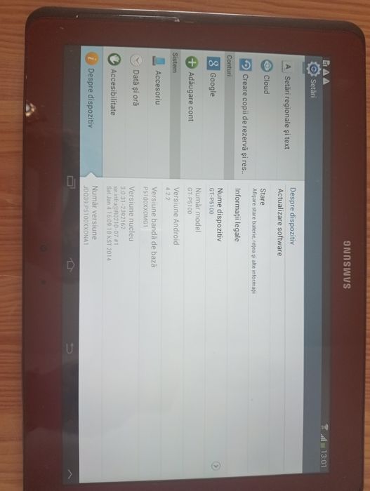 Vând/schimb tableta Samsung