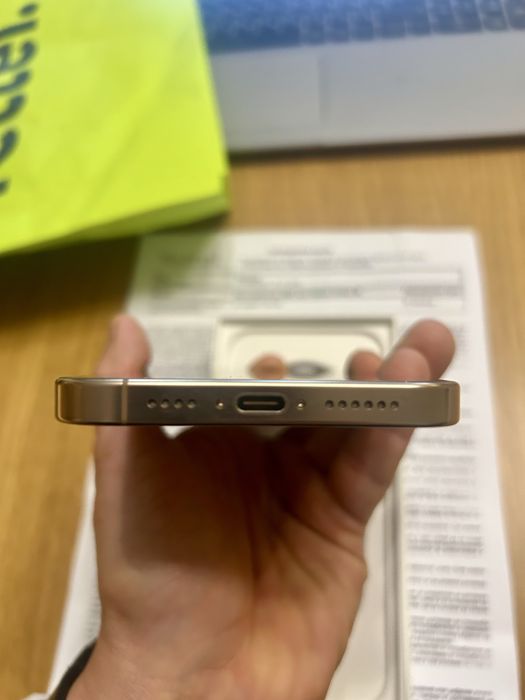 Iphone 16 pro Max 256 100% батерия 30 месца гаранция