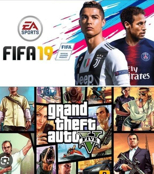 Ps3 slim fullbox fifa19 gta5 blur nfs minecraft m kombat farm spider