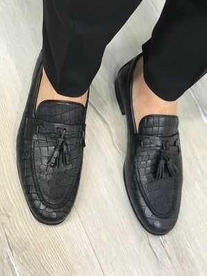 Pantofi loafers tassel premium River Island Portugal 44 piele naturala