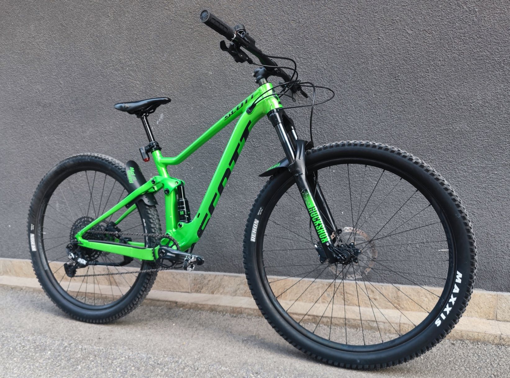 Алуминиев Велосипед 29 Scott 1x12 NX Eagle Full Rock Shox Air 2022год.