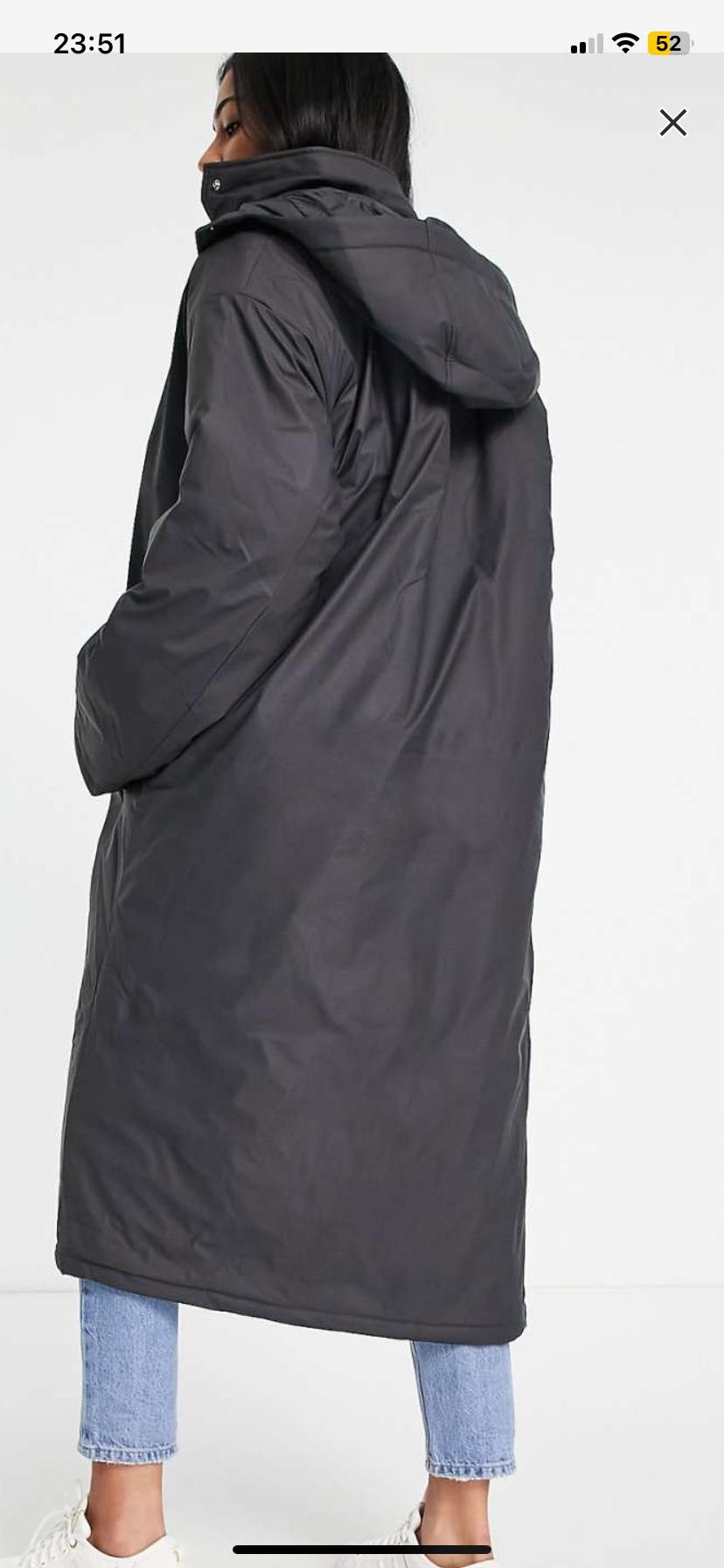 Плащ утепленный ASOS s,m,l