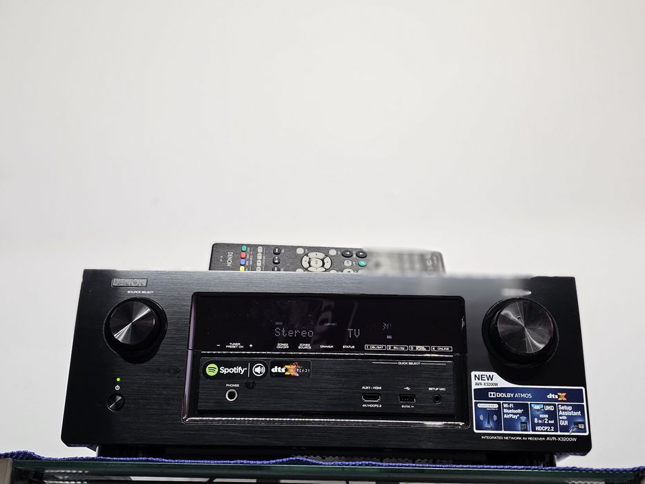 Receiver 7.2 Denon AVR-X3300W Wi-Fi Bluetooth