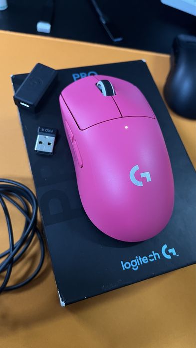 Mouse Logitech G PRO X Superlight magenta