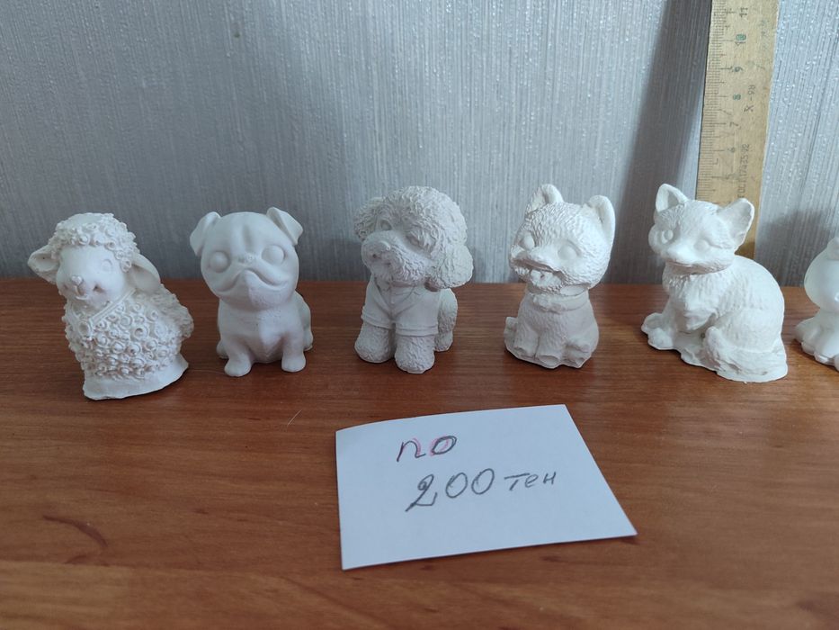 Продам гипсовые фигурки для детского творчества